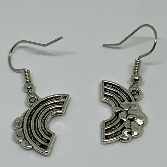 Alloy Rainbow Earrings - Picture 2 of 3